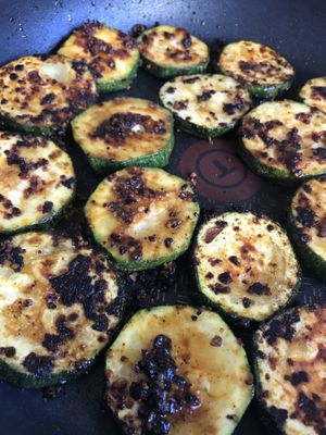 Fried zucchini  at Wrappin & Rollin in Roseburg