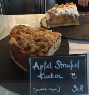 Strudel  at Wagners Juicery & Health Food in Munich