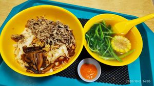 Dry Ban Mian at Bodhi Deli - 菩提斋 in Central Singapore