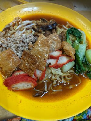 Mee pok - delicious at Bodhi Deli - 菩提斋 in Central Singapore