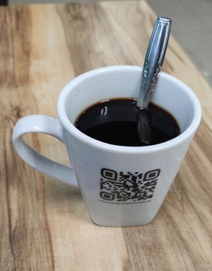 Black coffee at Bodhi Deli - 菩提斋 in Central Singapore