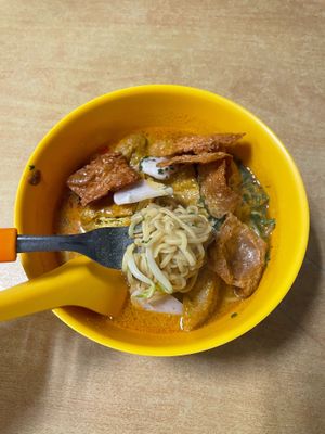 laksa幼面
3.5$ at Bodhi Deli - 菩提斋 in Central Singapore