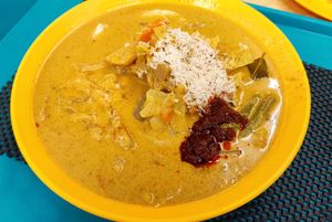 Lontong - Friday special at Bodhi Deli - 菩提斋 in Central Singapore