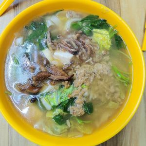 Ban Mian - $4.50. Nice and good portion. at Bodhi Deli - 菩提斋 in Central Singapore