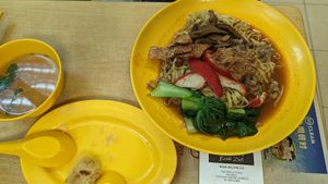 Mee pok dry at Bodhi Deli - 菩提斋 in Central Singapore