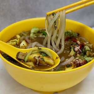 Assam Laksa at Bodhi Deli - 菩提斋 in Central Singapore