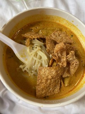 Laksa #Veganuary at Bodhi Deli - 菩提斋 in Central Singapore