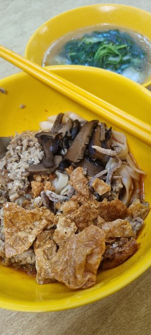 Ban Mian dry at Bodhi Deli - 菩提斋 in Central Singapore