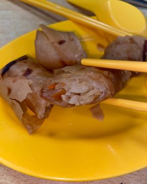 fried popiah / spring roll  at Bodhi Deli - 菩提斋 in Central Singapore