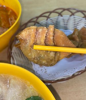 fried wonton  at Bodhi Deli - 菩提斋 in Central Singapore