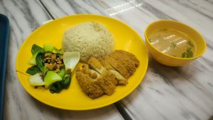 Chicken rice at Bodhi Deli - 菩提斋 in Central Singapore