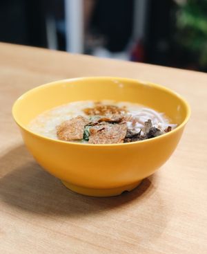 Pumpkin porridge at Bodhi Deli - 菩提斋 in Central Singapore