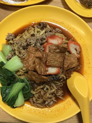 mee pok $3.50 at Bodhi Deli - 菩提斋 in Central Singapore