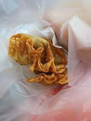 Cripsy wanton ~ Circuit Breaker Period at Bodhi Deli - 菩提斋 in Central Singapore