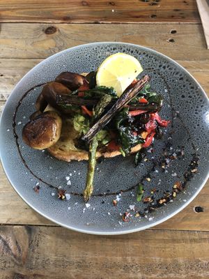 Smashed Avocado Toast  at The Natural Choice Cafe in Penrith