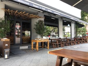 Seating area  at Mom's Creation - Alt Treptow in Berlin