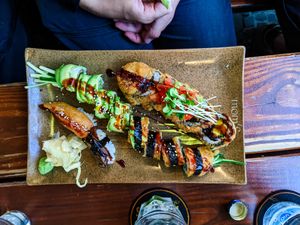 Vegan Sushi Combo at Mom's Creation at Mom's Creation - Alt Treptow in Berlin