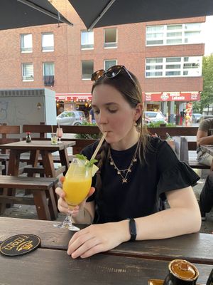 mango lassi  at Mom's Creation - Alt Treptow in Berlin