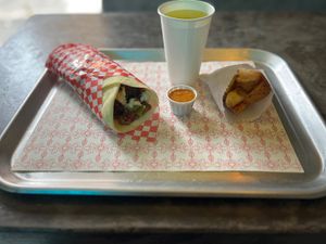 Pita Amarillo at Salma Falafels - Carrera 8 in Bogota