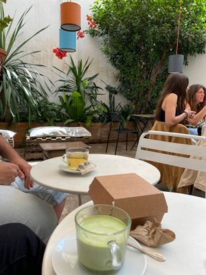 Terraza trasera at Cafe ArtySana in Valencia