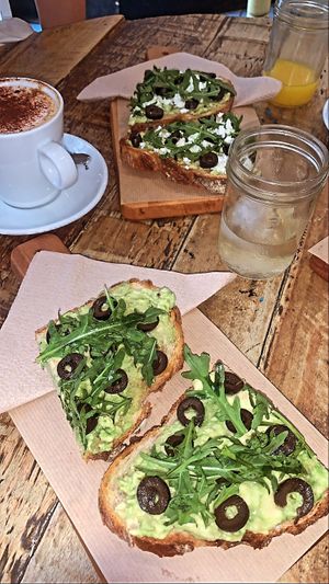 sandwich!  at Cafe ArtySana in Valencia