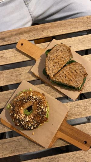   at Cafe ArtySana in Valencia