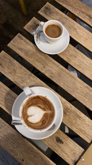   at Cafe ArtySana in Valencia