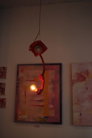 interior at Cafe ArtySana in Valencia