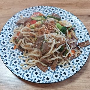 Hanoi style Udon at Zau & Bun Cha Asian in Prague