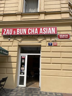 Facade  at Zau & Bun Cha Asian in Prague