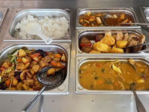 Buffet  at Zau & Bun Cha Asian in Prague