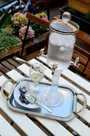 have a nice drink at Tri Ocasci outside seating at Tři Ocásci in Brno