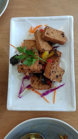 Salt & Pepper Crispy Tofu at Vegieria in Heatherton