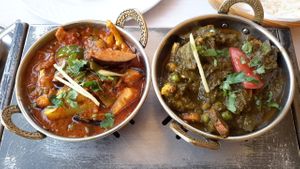 Curry at Jaipur Indian Restaurant in Nerja