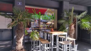 Exterior with outdoor seating at Wokami  in Olten