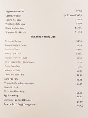 Blue Zones Inspired Dishes at Chi's Garden Restaurant in Roseburg