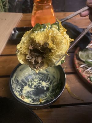 Inside of bun  at Con Tho in Berlin