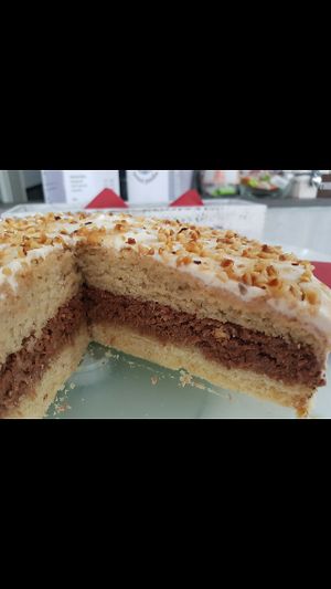 Romy Torte  at Cafe Chez Rani in Augsburg