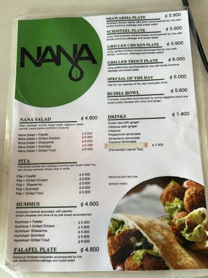   at Nana Falafel & Juice Bar in San Jose