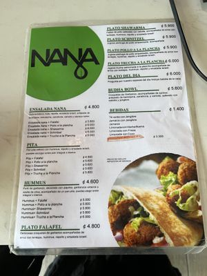   at Nana Falafel & Juice Bar in San Jose