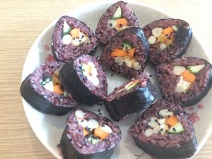 Vegan sushi for 30k  at Goom in Hoi An