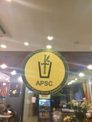 No plastic straw   at Goom in Hoi An