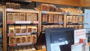 Most of the breads are vegan. at Bakers Delight in New Lynn