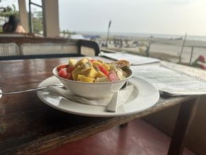   at Cafe Catamaran in Alappuzha