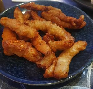 Vegan chilli ‘squid’ at Wagamama - Trafford Centre in Manchester