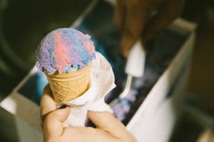 Sorvete de Universo na Casquinha at Viva la Vegan Bike Cafe in Curitiba