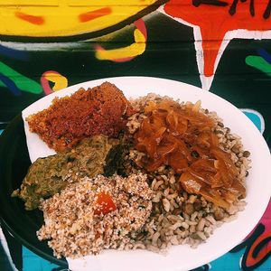 Prato do Dia at Viva la Vegan Bike Cafe in Curitiba