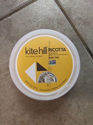 Vegan ricotta at Natural Grocers in Reno