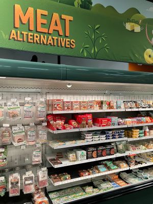 Meat alternatives at Natural Grocers in Rochester