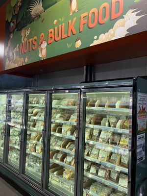 Nuts and bulk food at Natural Grocers in Rochester